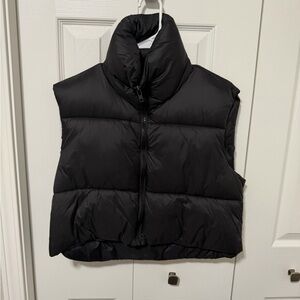 Black Puffer Vest